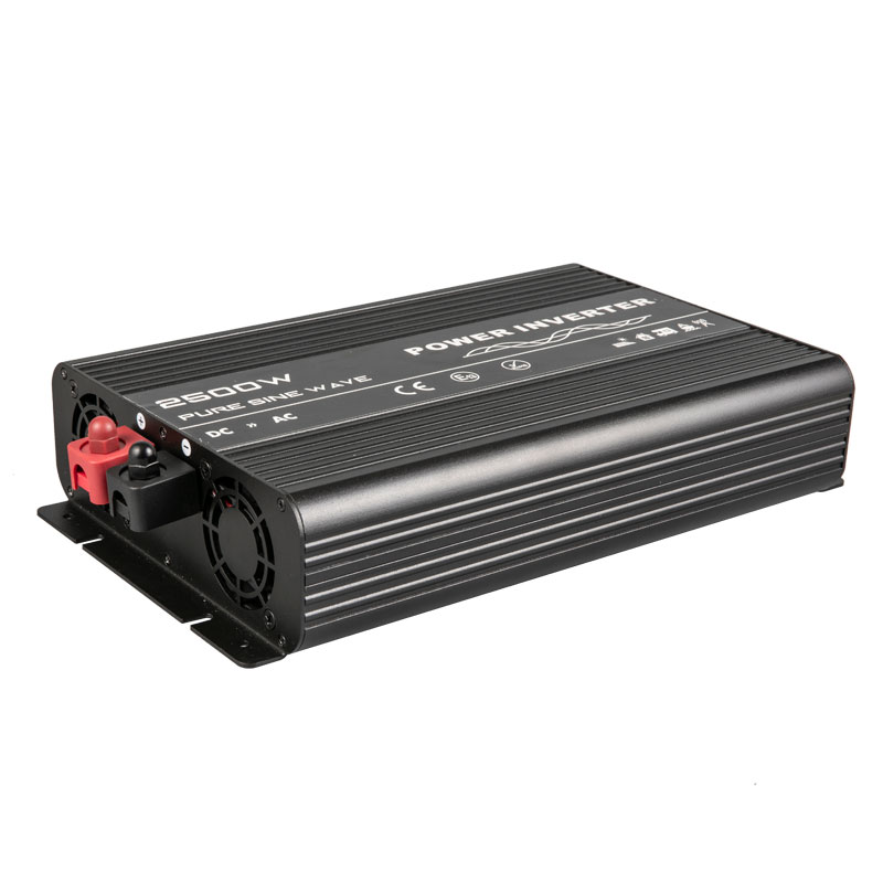 2 500 W invertor s čistou sinusovou vlnou s okrúhlym krytom